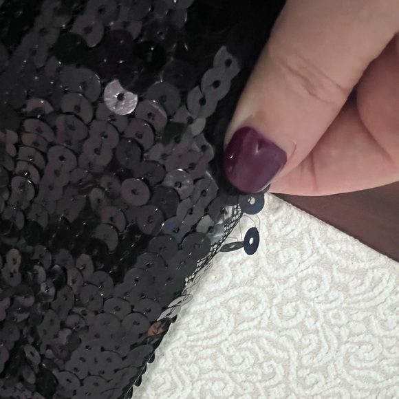 New Orleans Saints Black & Gold Sequin "Who Dat" #41 Dress One-Size Women’s - Picture 11 of 11